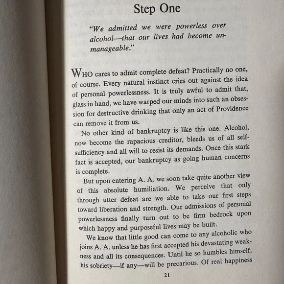 Twelve Steps Twelve Traditions Book Alcoholics Anonymous AA Eleventh Print 1972 - Picture 13 of 16